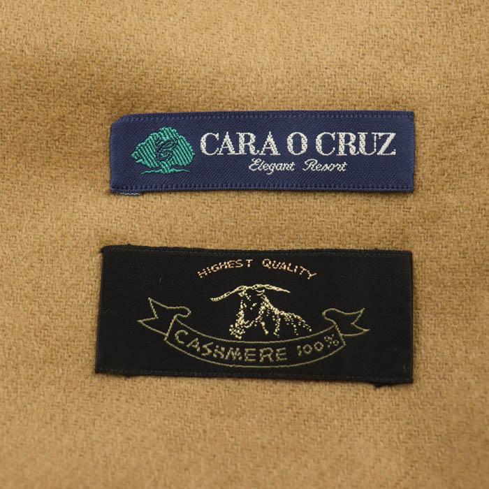 CARA O CRUZ（キャラオクルス） マフラー カシミヤ100% レリアン
