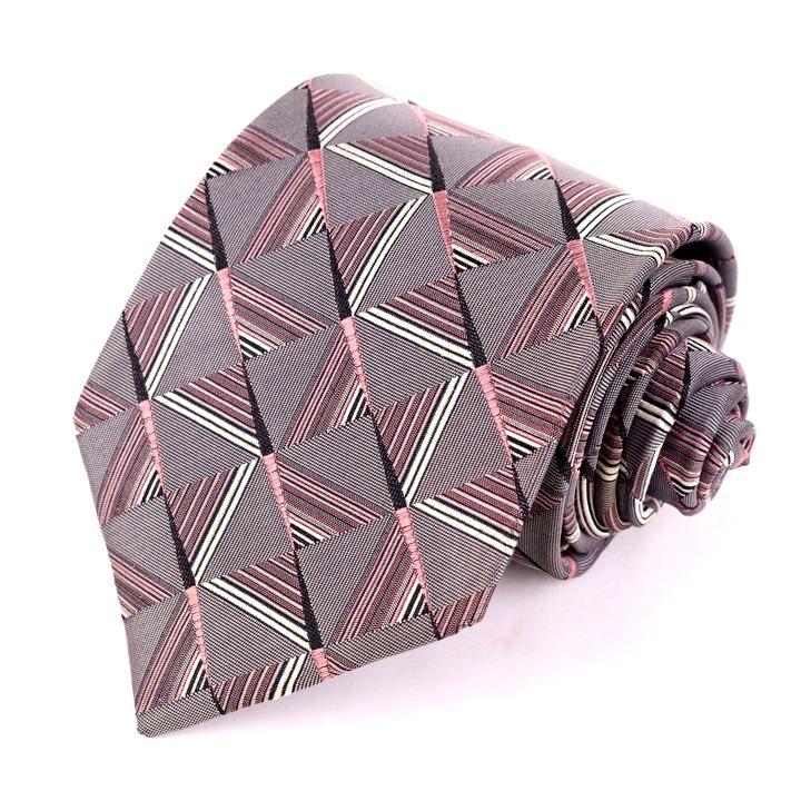 アヤココシノ ブランドネクタイ スクエア柄 格子柄 シルク 日本製