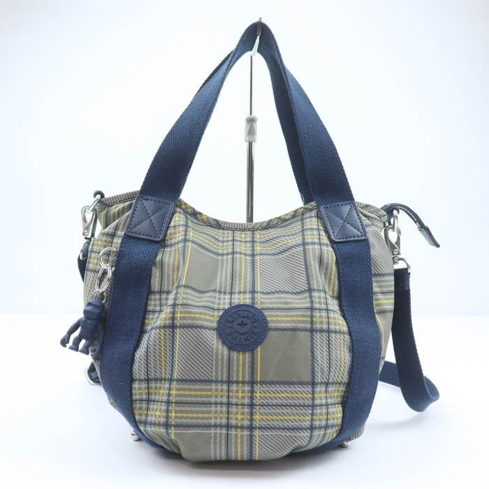 kipling（キプリング） ショルダーバッグ トートバッグ 2way チェック 