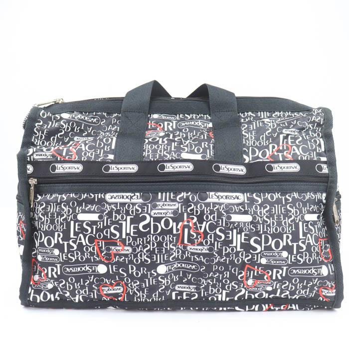 LeSportsac（レスポートサック） ボストンバッグ 旅行バッグ ロゴ総柄