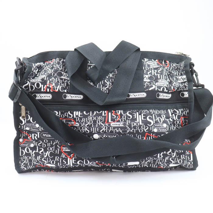 LeSportsac（レスポートサック） ボストンバッグ 旅行バッグ ロゴ総柄