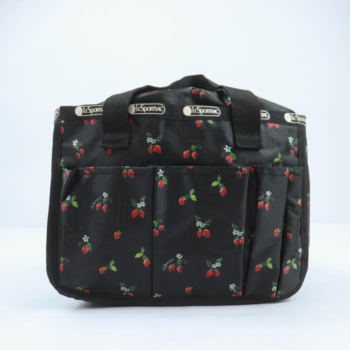 超美品　レスポートサック　ボストン　いちご柄 LeSportsac（レスポートサック） ハンドバッグ イチゴ柄 鞄 カバン