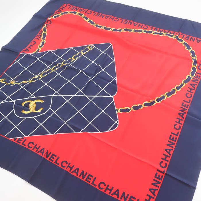 CHANEL（シャネル） マトラッセ チェーンバッグ ロゴ スカーフ ココ