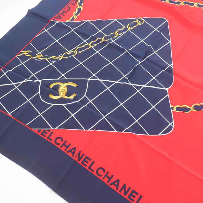 CHANEL（シャネル） マトラッセ チェーンバッグ ロゴ スカーフ ココ