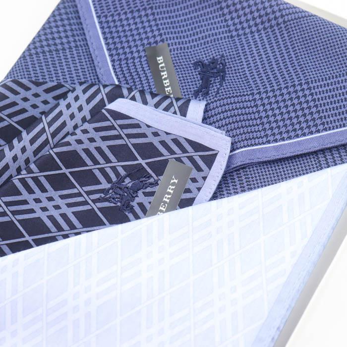BURBERRY（バーバリー） ハンカチ 3点セット 未使用 ブランド 箱入り