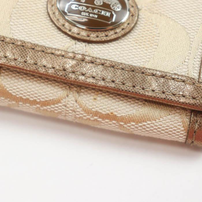 COACH（コーチ） キーケース ブランド シグネチャー柄 レディース