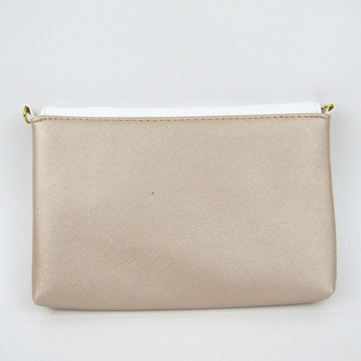 ポンテヴェキオ ミニバッグ ポーチ 2way ショルダーストラップ付き ノベルティ ブランド レディース ホワイト Ponte Vecchio | Ponte Vecchio | 01