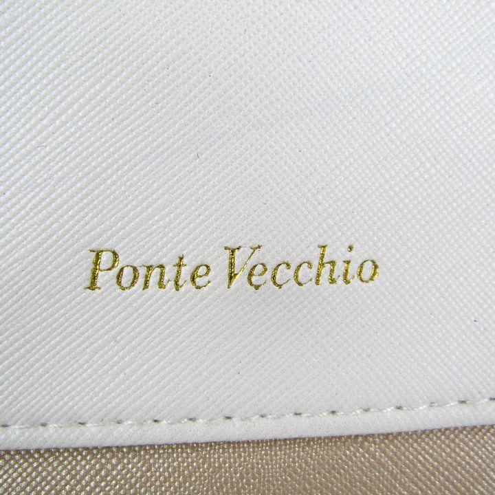 ポンテヴェキオ ミニバッグ ポーチ 2way ショルダーストラップ付き ノベルティ ブランド レディース ホワイト Ponte Vecchio | Ponte Vecchio | 02
