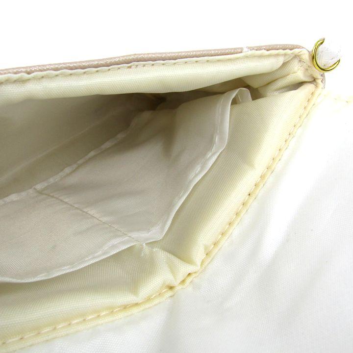 ポンテヴェキオ ミニバッグ ポーチ 2way ショルダーストラップ付き ノベルティ ブランド レディース ホワイト Ponte Vecchio | Ponte Vecchio | 03