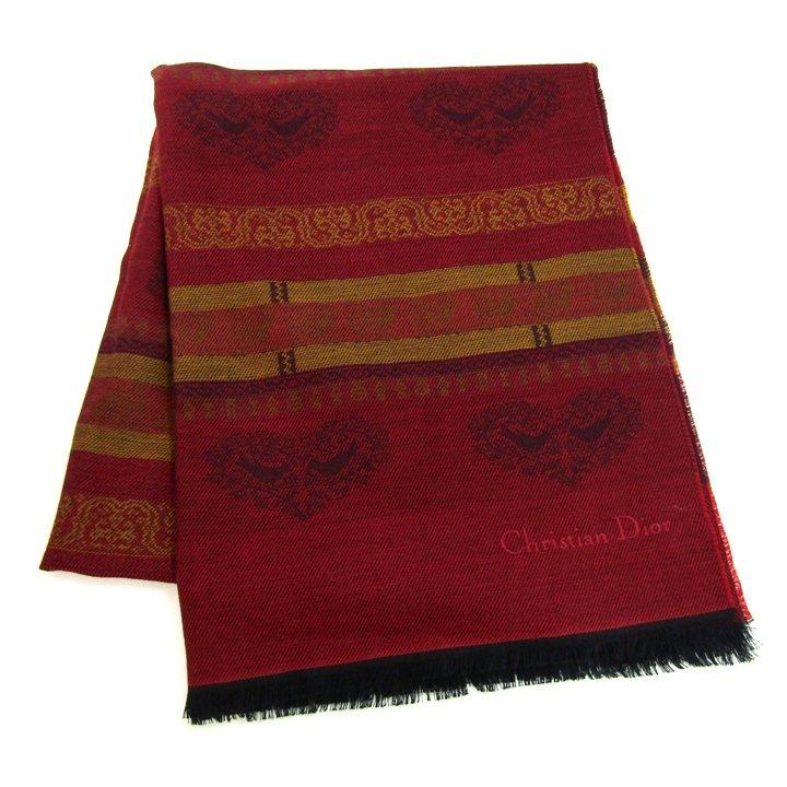 ディオール ストール ショール ひざ掛け 大判 ロゴ ブランド