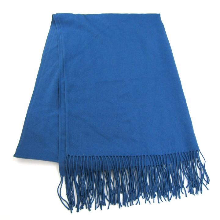 PORTOLA ストール 未使用 大判 ブランド メンズ レディース ブルー