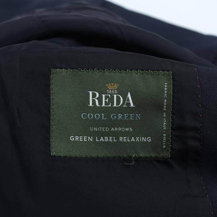 グリーンレーベルリラクシング テーラードジャケット ウール アローズ REDA メンズ 44サイズ ネイビー green label relaxing｜kbnet2019v2｜03