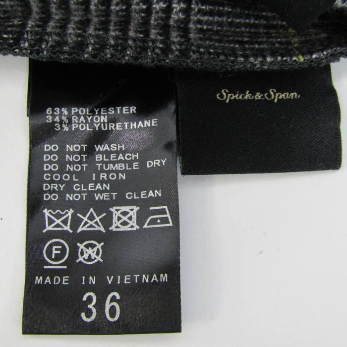 Spick and span  グレンチェック　テーパードパンツ スピックアンドスパン テーパードパンツ グレンチェック