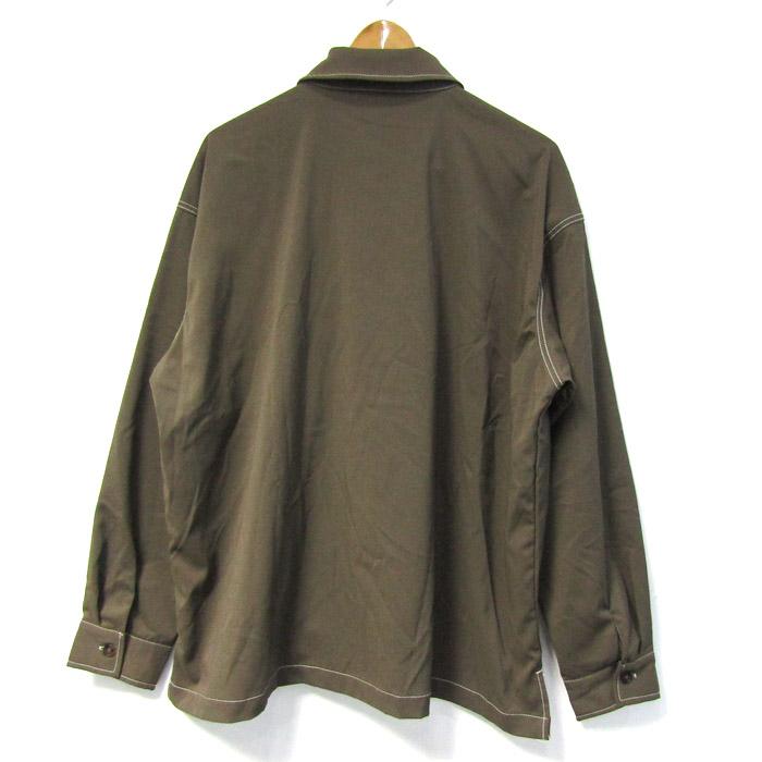 バックナンバー 長袖シャツ ステッチ 大きいサイズ トップス メンズ XL