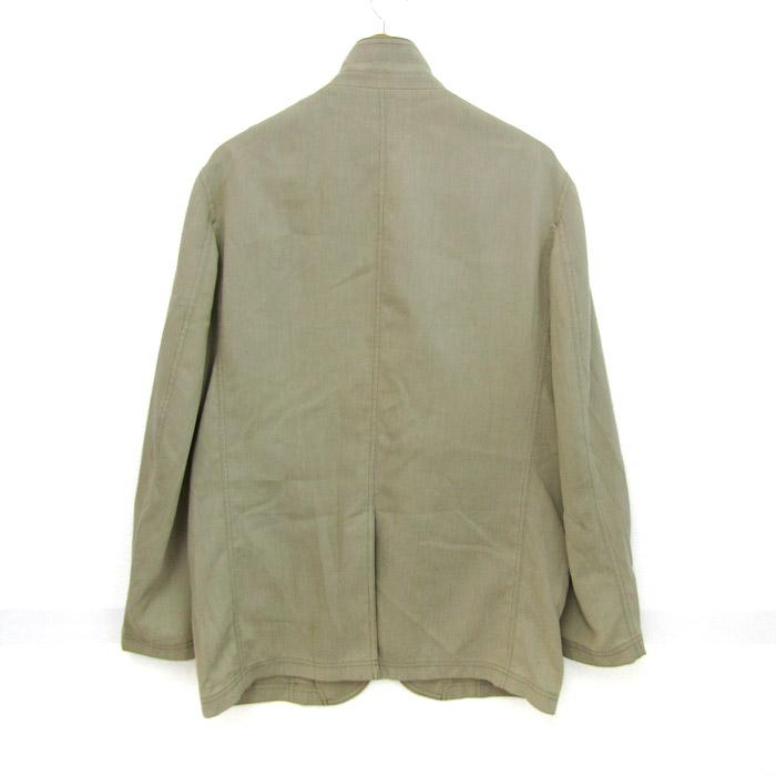 インターメッツォ ジャケット アウター リネン混 メンズ Lサイズ