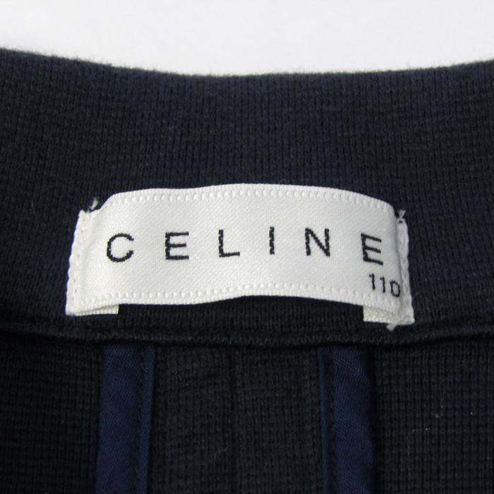 CELINE ネイビー スーツ 110 CELINE（セリーヌ） テーラードジャケット アウター フォーマル キッズ