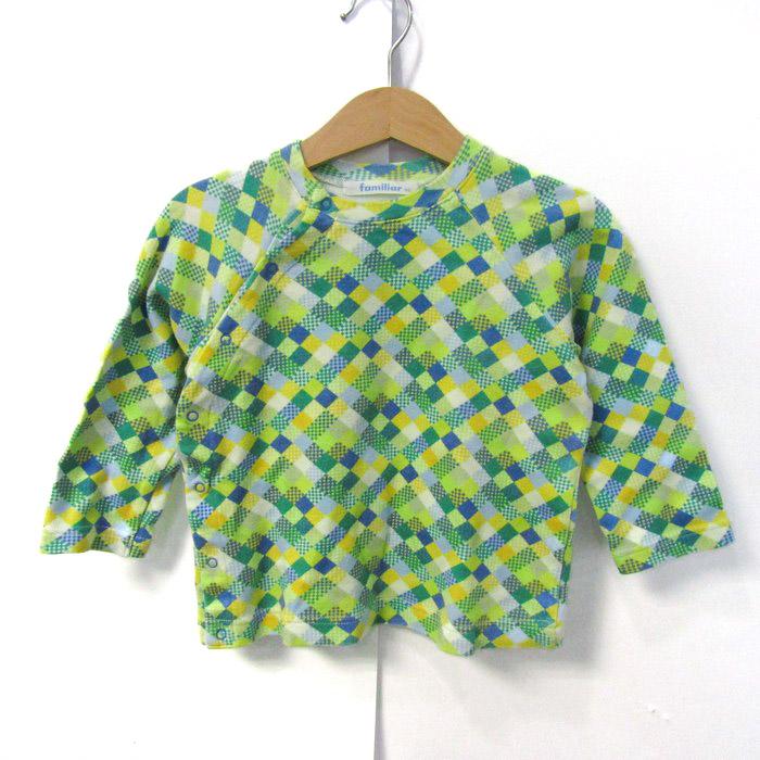 familiar チェック柄 Tシャツ 80 Tシャツ｜ファミリア公式オンラインショップ | ファミリア公式サイト