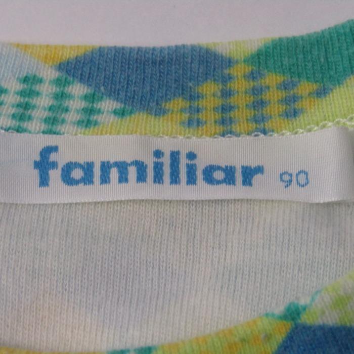 familiar チェック柄 Tシャツ 80 Tシャツ｜ファミリア公式オンラインショップ | ファミリア公式サイト