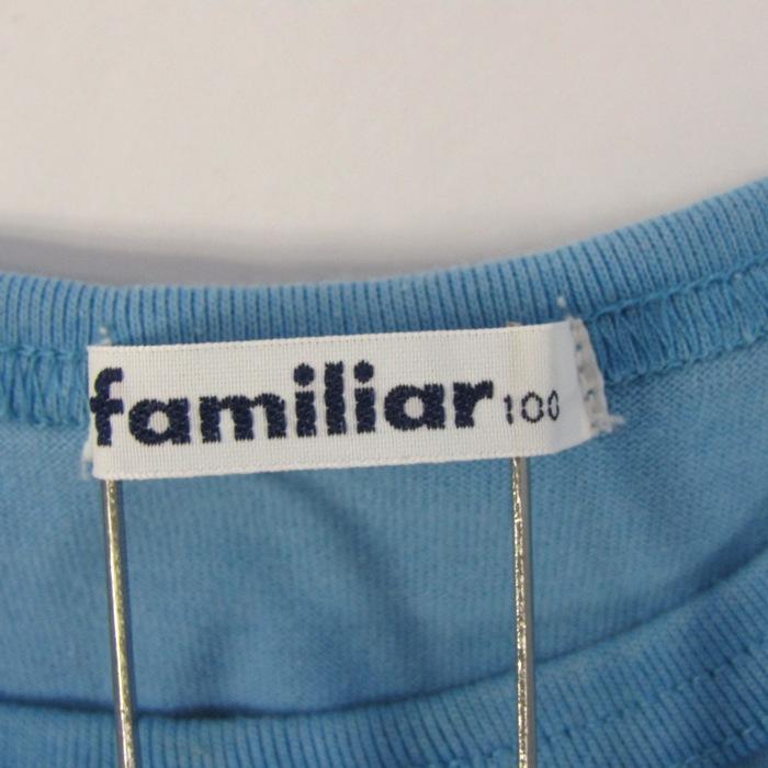 ファミリア 半袖Tシャツ トップス ネクタイ コットンT キッズ