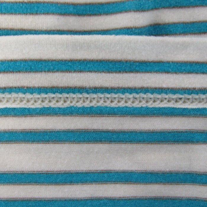 ファミリア 長袖Tシャツ トップス ボーダー柄 日本製 ベビー