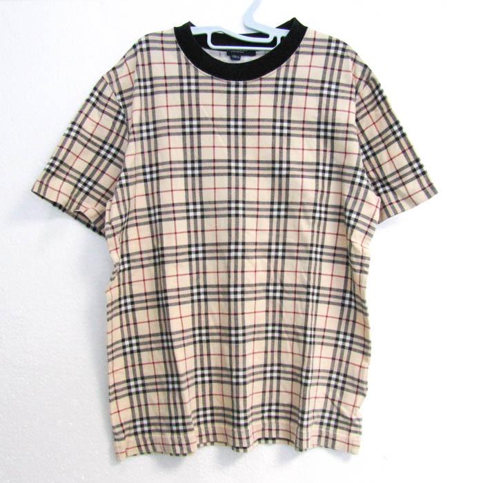 BURBERRY バーバリー 半袖Tシャツ ノバチェック コットン