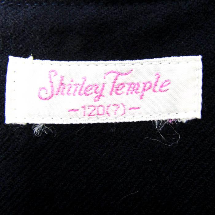シャーリーテンプル ワンピース ジャンパースカート ウール ブランドトップス キッズ 女の子用 120サイズ ネイビー ShirleyTemple |  | 02