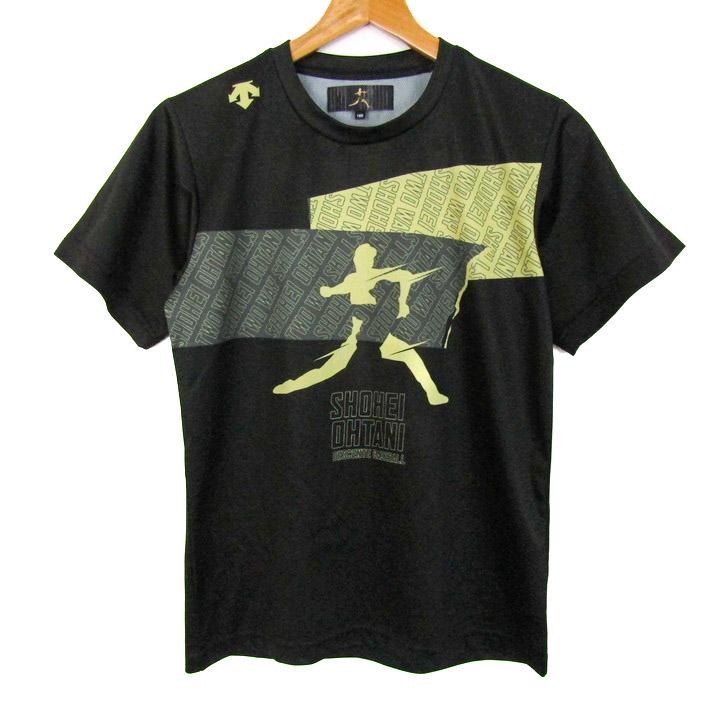 デサント 半袖Tシャツ トップス 野球 大谷翔平 スポーツウエア キッズ
