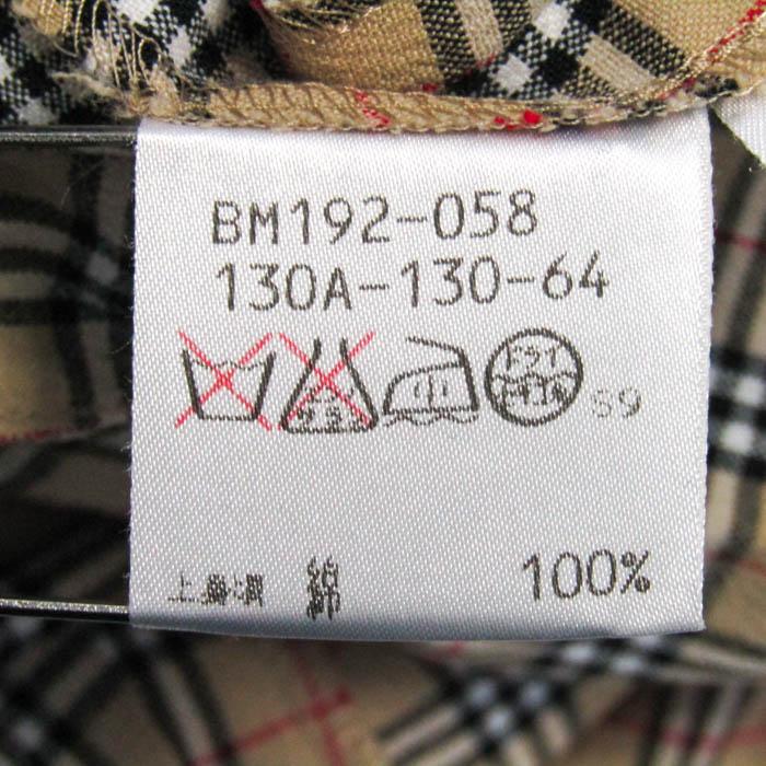 BURBERRY バーバリー ワンピース ノースリーブ コットンノバ