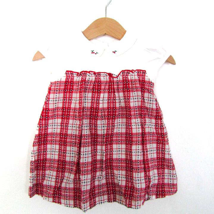 美品　familiar ファミリアチェック　ワンピース ファミリア（familiar）】ワンピース（240391） ファミリア familiar