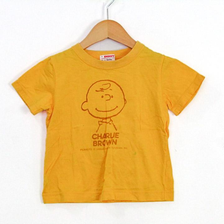 familiar(ファミリア)　スヌーピー　コラボTシャツ　140cm PEANUTS×familiarコラボアイテム｜ファミリア三越銀座店