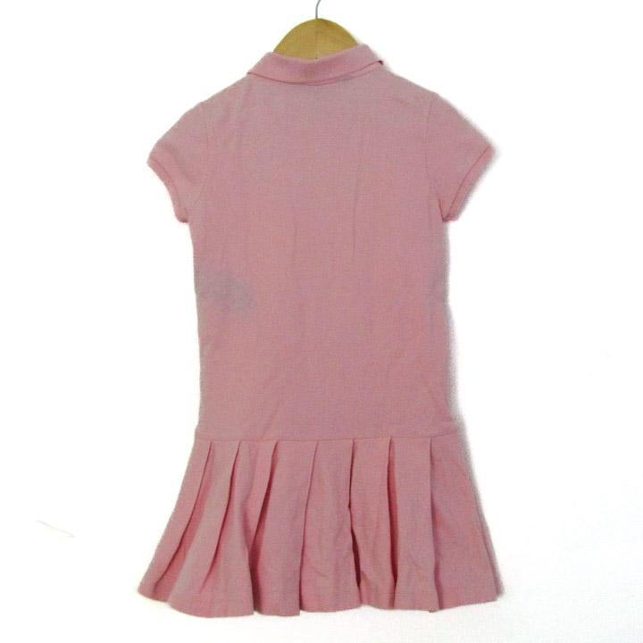 ラルフローレン ポロワンピース 半袖 トップス キッズ 女の子用 100 