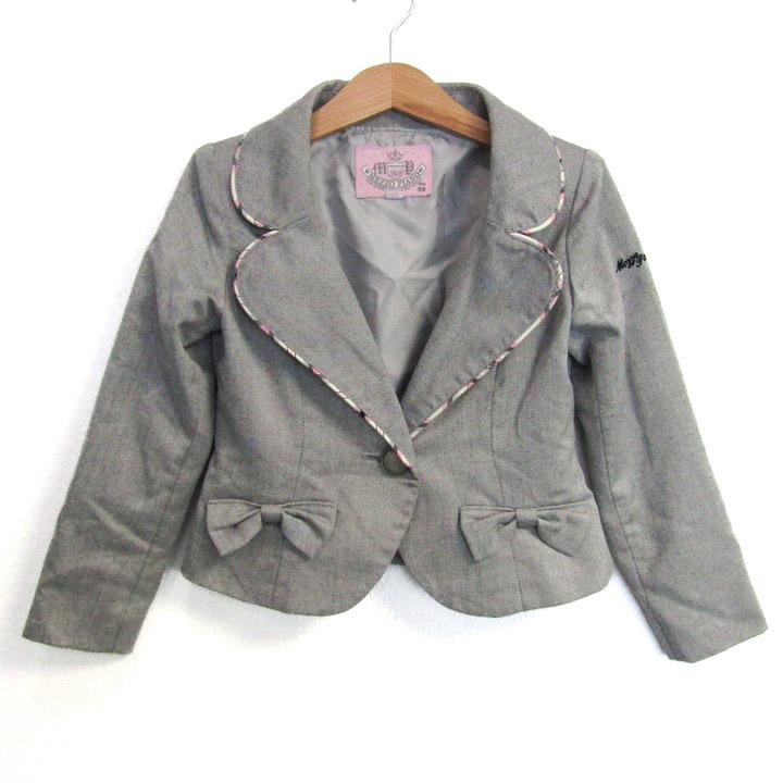 メゾピアノ　フォーマル　ジャケット　130 メゾピアノ テーラードジャケット ブレザー フォーマル アウター