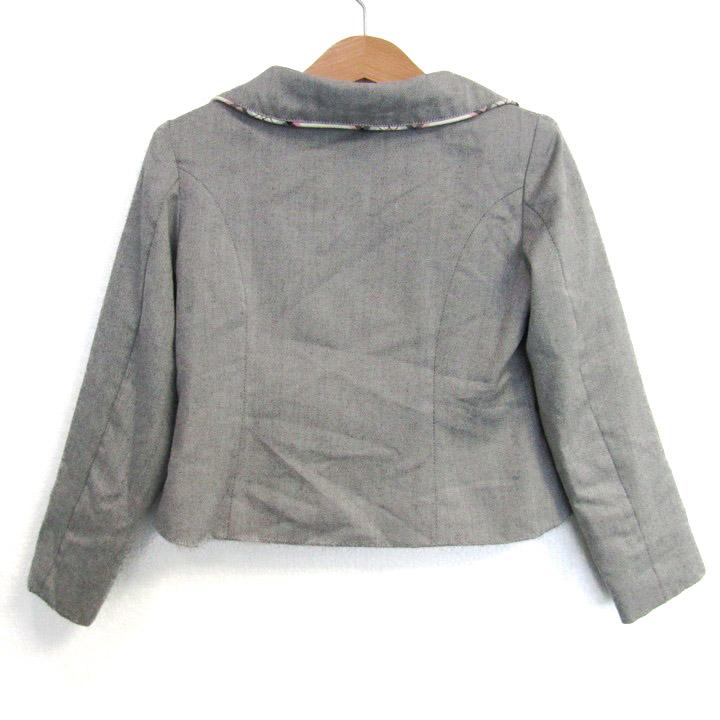 メゾピアノ テーラードジャケット ブレザー フォーマル アウター