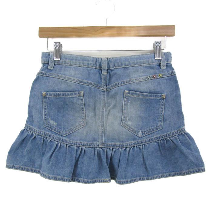 DIESEL ミニスカート DIESEL（ディーゼル） ミニスカート ボトムス デニム フリル キッズ