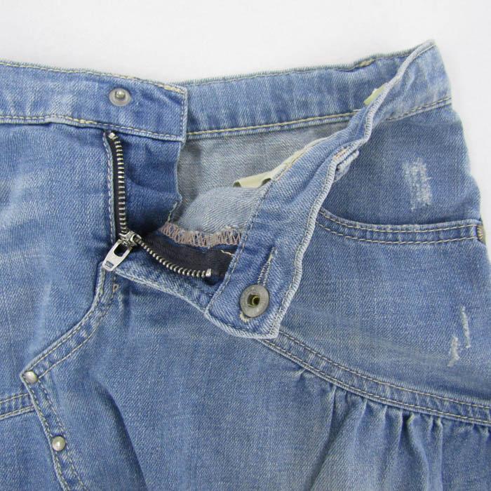 DIESEL（ディーゼル） ミニスカート ボトムス デニム フリル キッズ