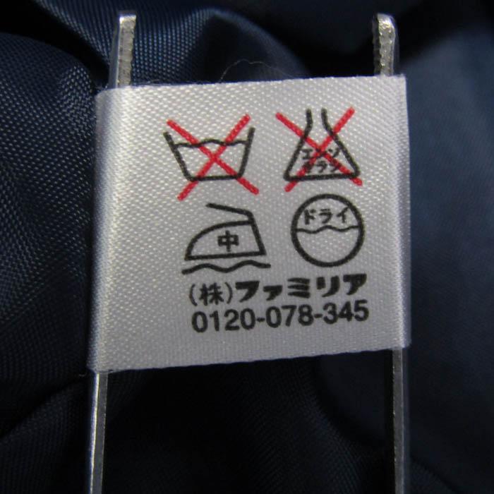 ファミリア ワンピース 長袖 ウール混 入園 卒園 セレモニー ブランド