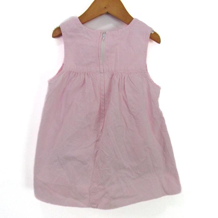 ファミリア ワンピース トップス ノースリーブ キッズ 女の子用 100