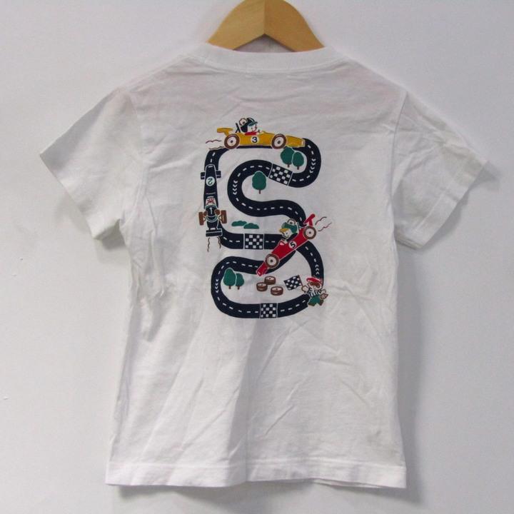 新品　ファミリア　半袖　Tシャツ　120 ファミリア 半袖Tシャツ 車柄 トップス キッズ 男の子用 120サイズ
