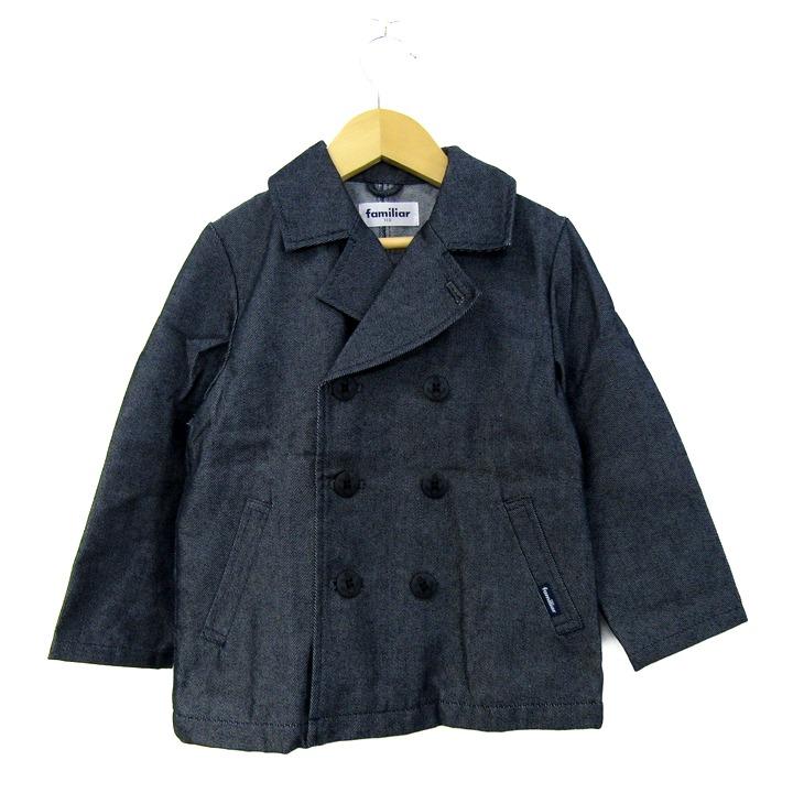 ファミリア ピーコート アウター ジャケット キッズ 男の子用 110