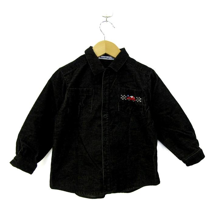 ファミリア 長袖シャツ トップス シャツジャケット キッズ 男の子用