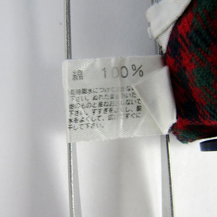 ファミリア フレアスカート コットン ブランド ボトムス 赤 キッズ