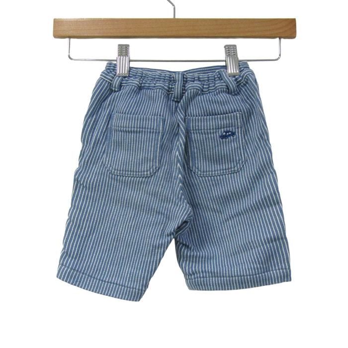 ファミリア ショートパンツ ボトムス ストライプ柄 ストレッチ ベビー