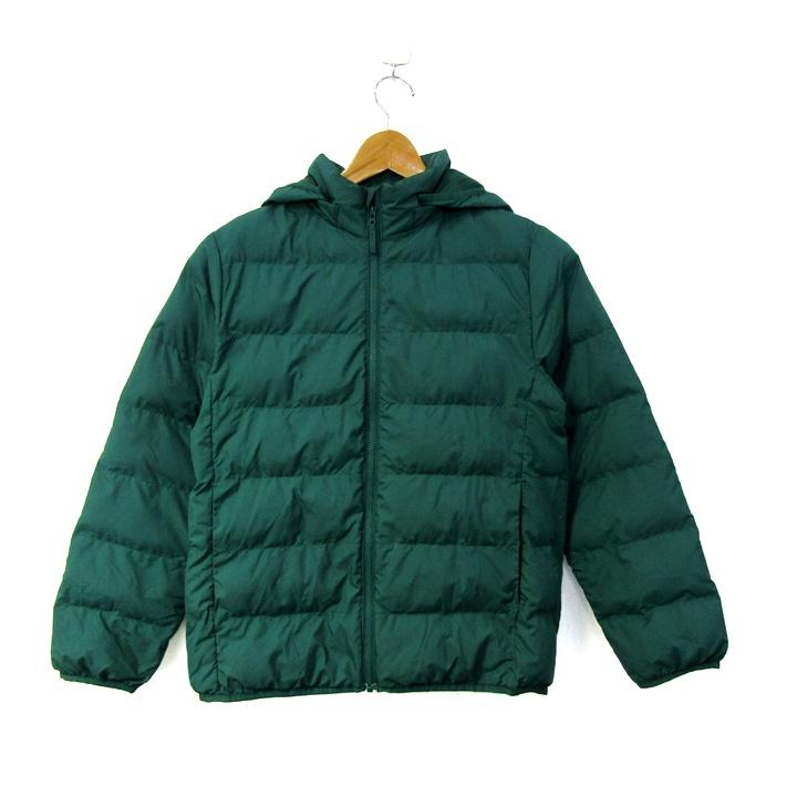 ユニクロ（UNIQLO） フード付きジャンパー 中綿 アウター キッズ 
