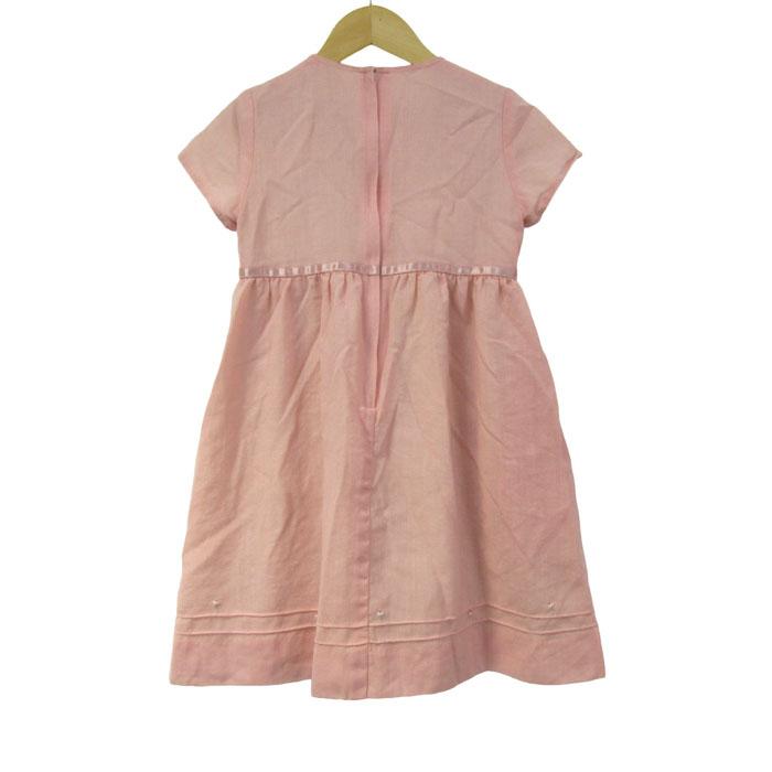 ファミリア ワンピース トップス 半袖 ウール 日本製 キッズ 女の子用