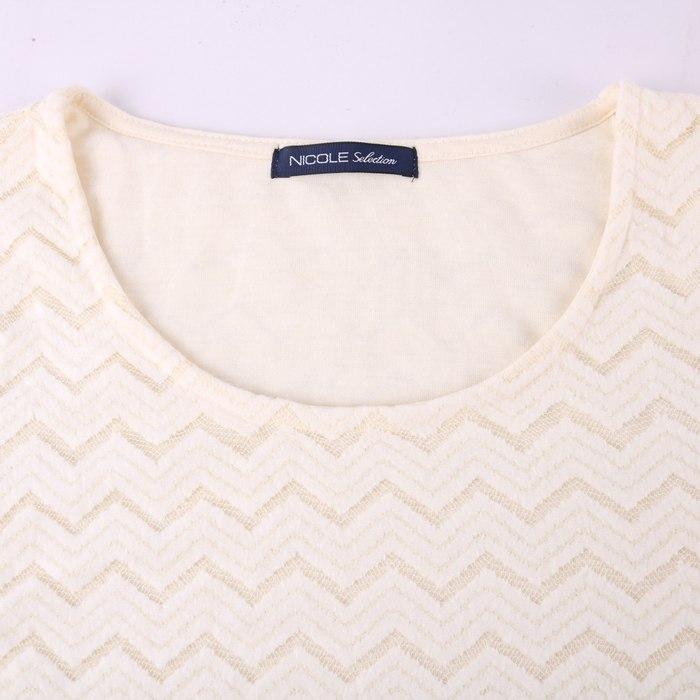 ニコル ワンピース ドレス 長袖 膝丈 ストレッチ レース 切替 フォーマル パーティー レディース Mサイズ グリーン NICOLE | NICOLE | 03