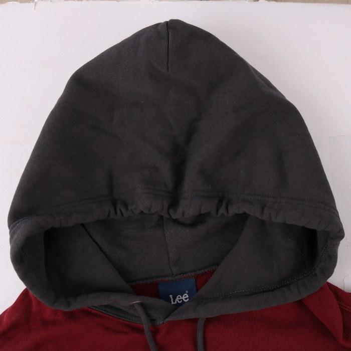 Lee（リー） パーカー フーディー 長袖 コットン100% ロゴ 無地