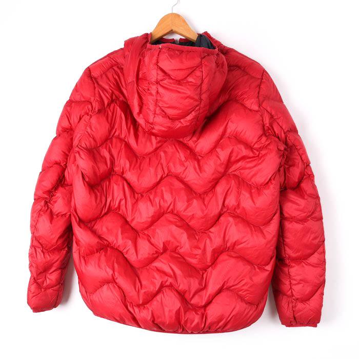 ドゥクラッセ ダウンジャケット ジップアップ フード付き キルティング