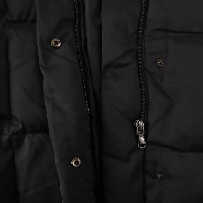 アレグリ ダウンジャケット ダウンコート 無地 ジップアップ フード