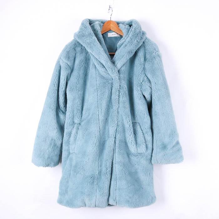 AZUL BY MOUSSY アズールバイマウジー ファーコート ミドル丈 AZUL BY MOUSSY アズールバイマウジー ファーコート ミドル丈