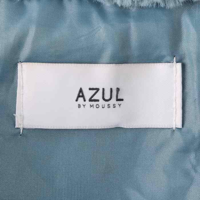 AZUL BY MOUSSY アズールバイマウジー ファーコート ミドル丈 AZUL BY MOUSSY アズールバイマウジー ファーコート ミドル丈
